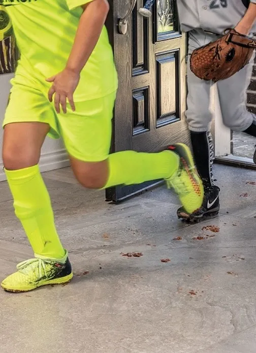 Mud Stain on Tile | Carpets of Dalton