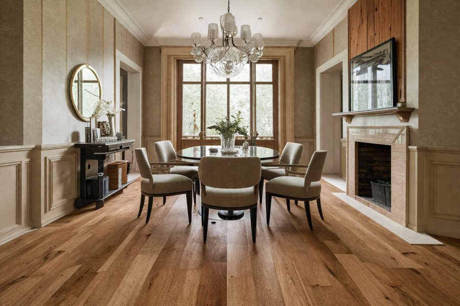 hardwood flooring and interior