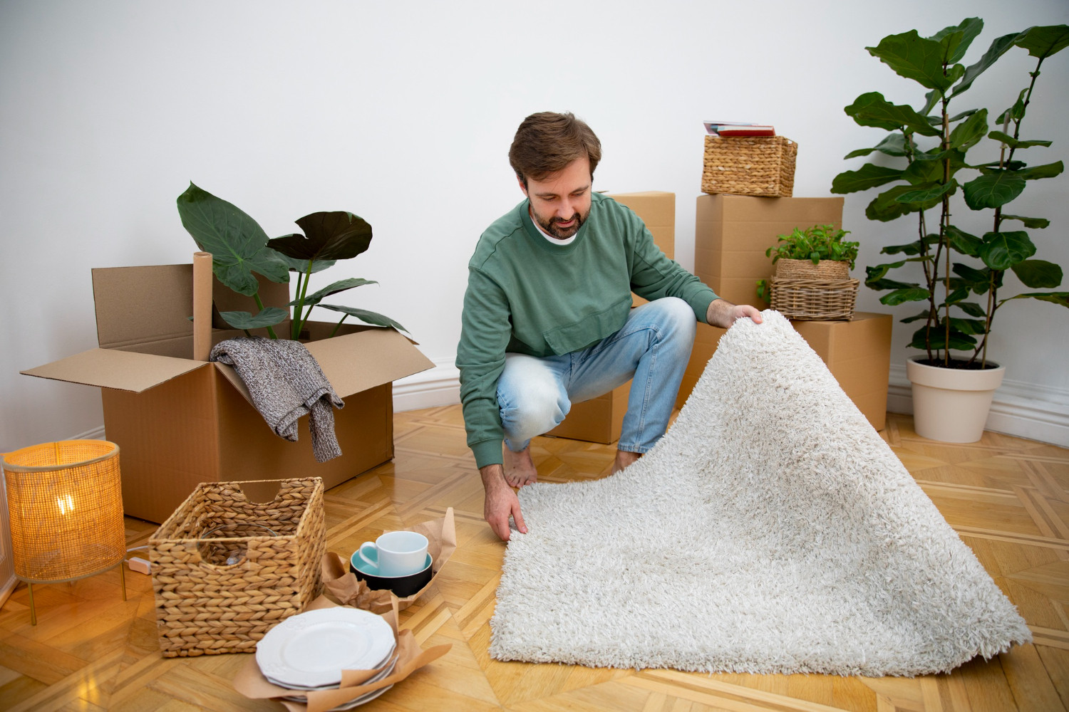 How to Layer Area Rugs Over Hardwood and Laminate the Right Way