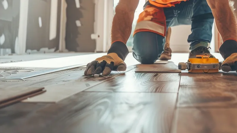 Floating Hardwood Installation | Carpets of Dalton