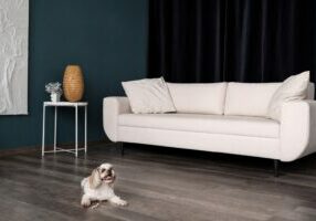 dark tone laminate floor