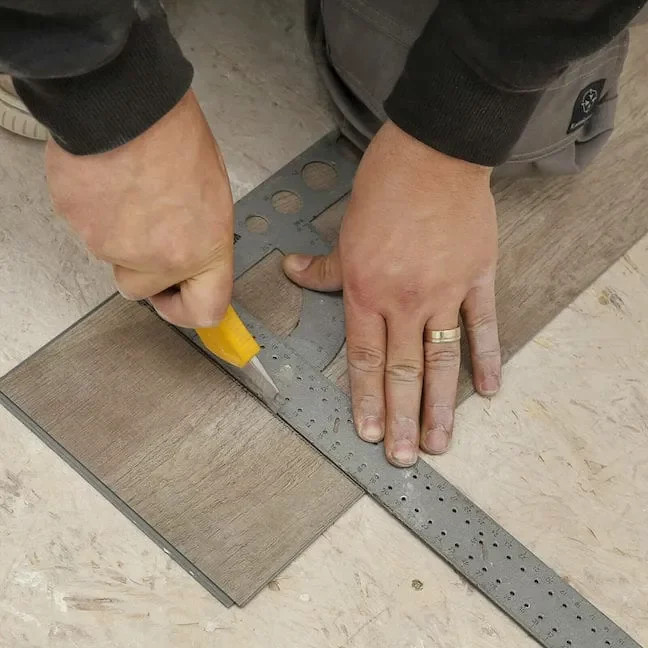 LVP Tile Cutting Before Installing | Carpets of Dalton